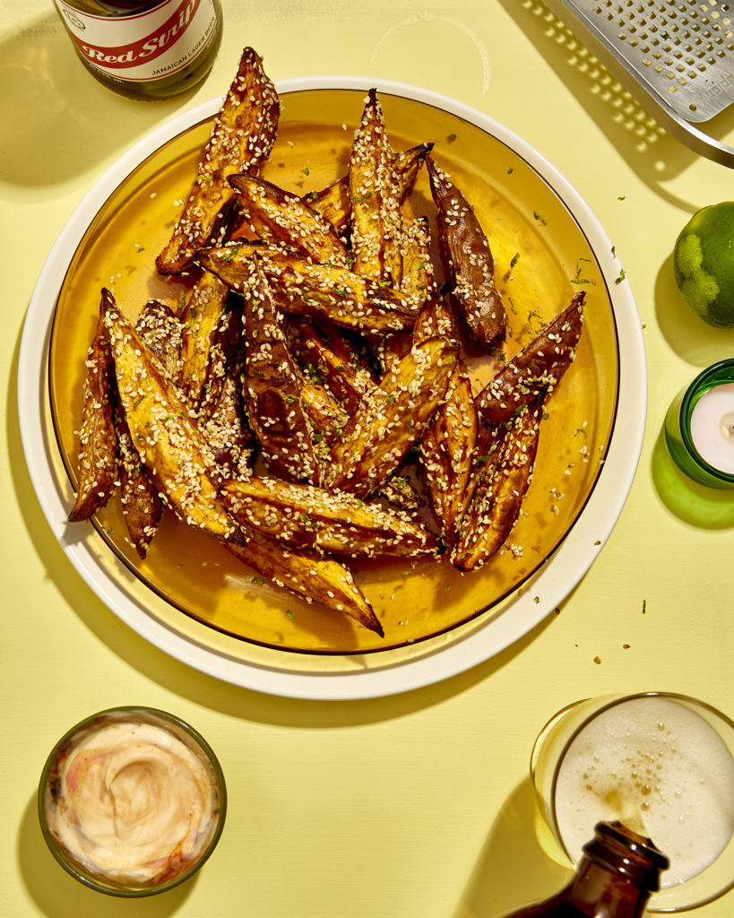 Sesame Sweet Potatoes - Another Pantry