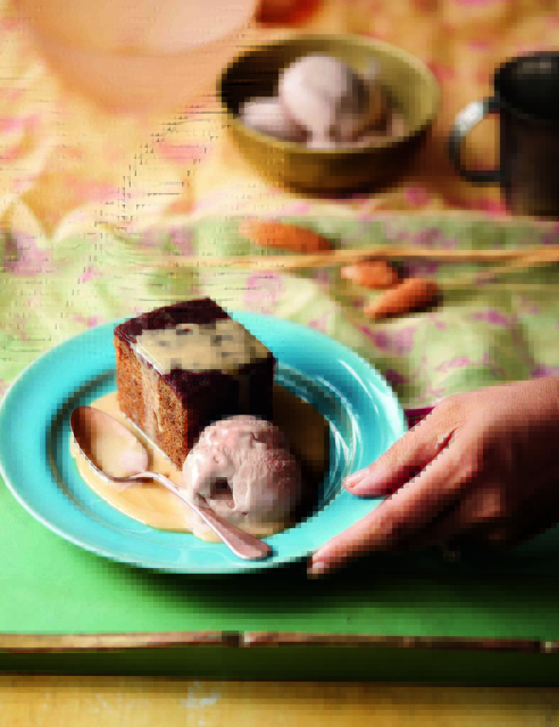 Banana Cake with Miso Butterscotch and Ovaltine Kulfi - Ravinder Bhogal - Another Pantry