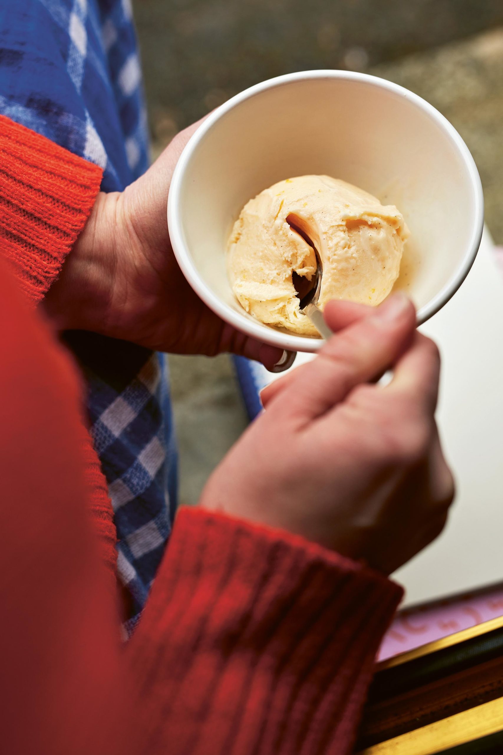 No-Churn Crème Fraîche Ice Cream - Jessica Elliott Dennison - Another Pantry