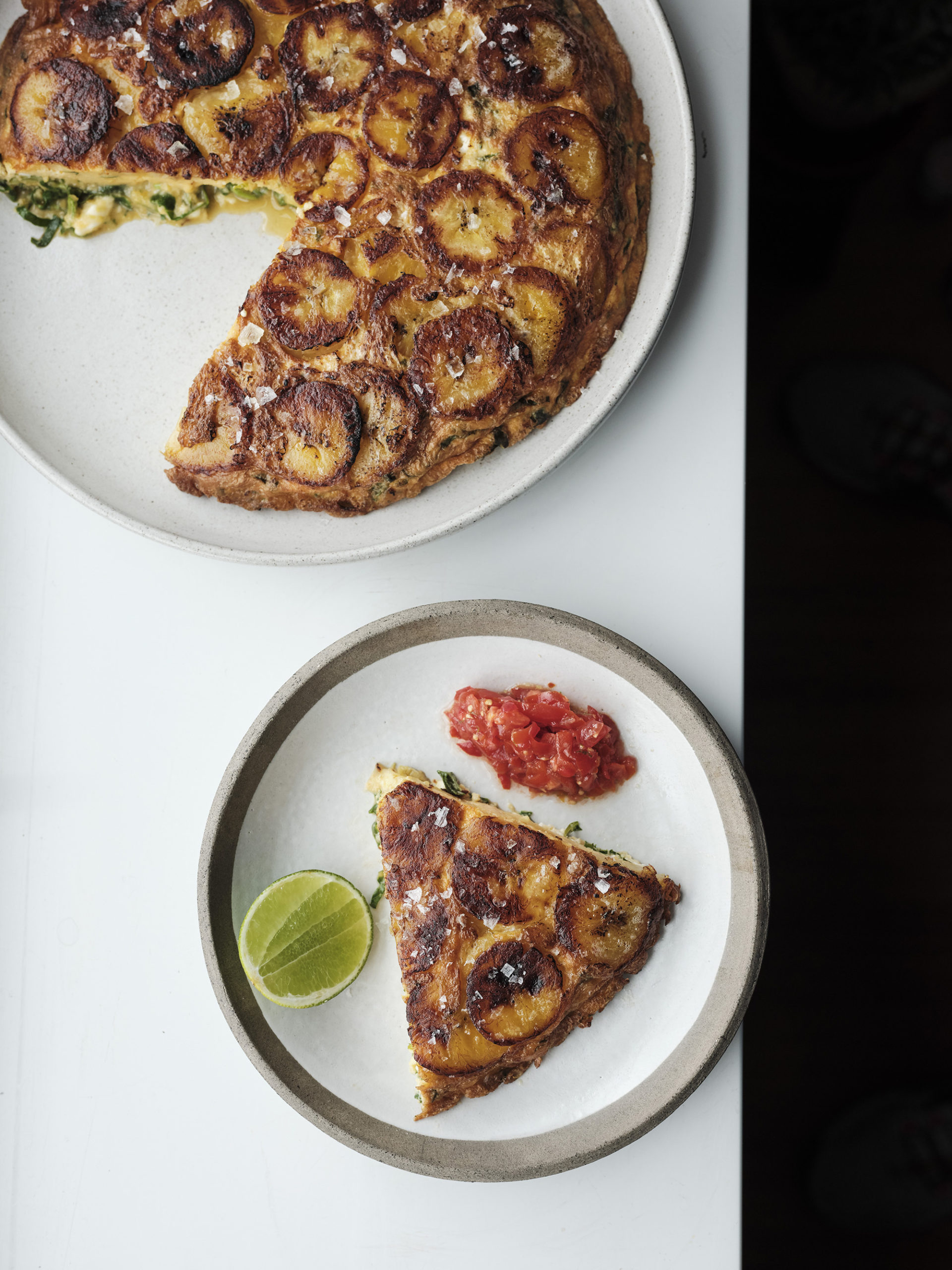 Plantain Omelette - Another Pantry